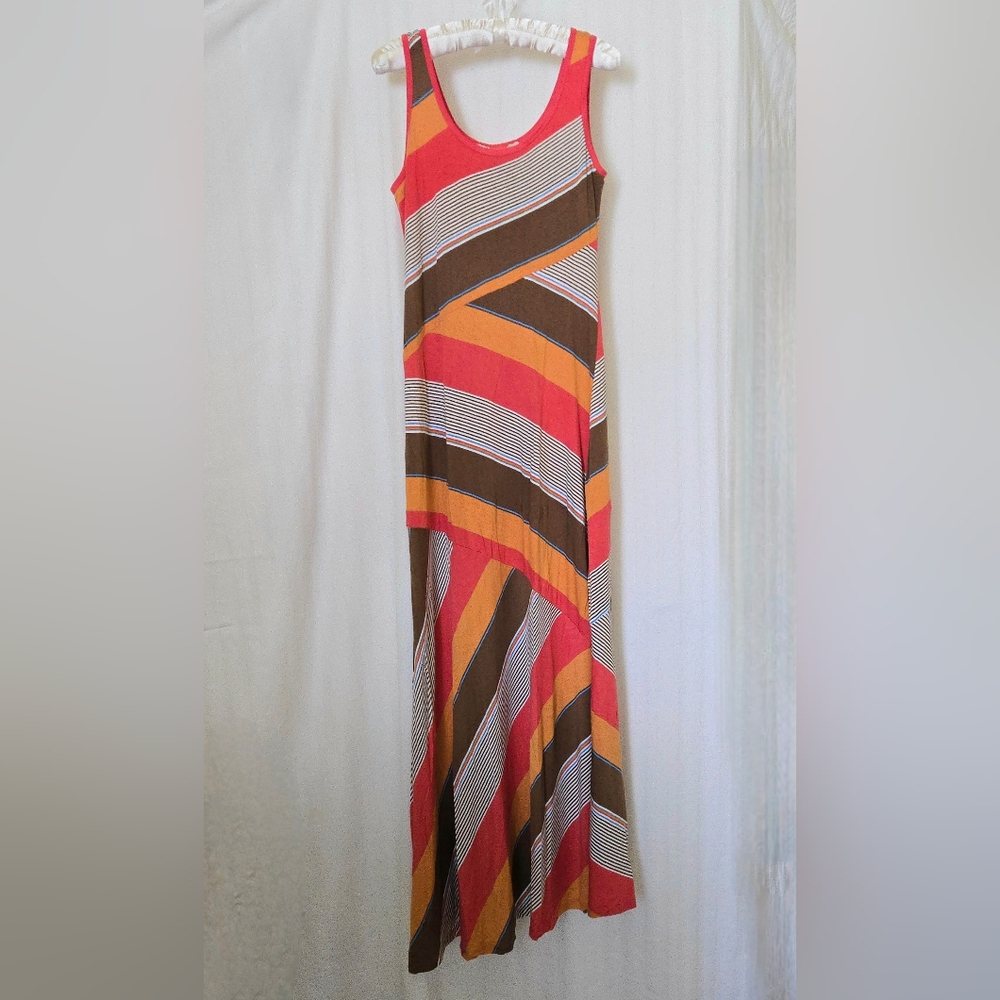 ( American Rag Cie ) Multicolor Striped Maxi Dress